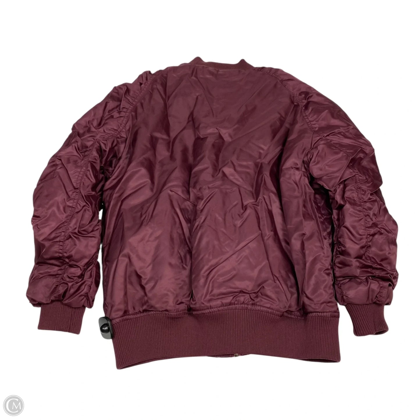 Jacket Puffer & Quilted By Forever 21 In Red, Size: S