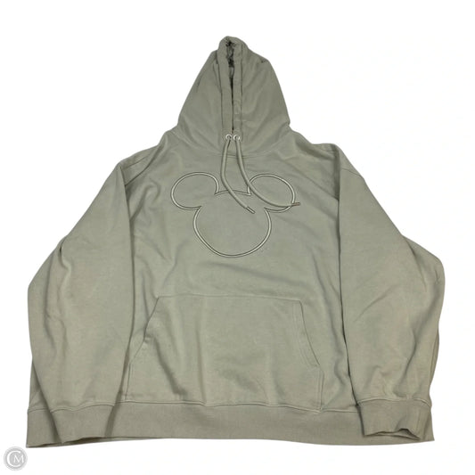 Sweatshirt Hoodie By H&m In Green, Size: Xxl