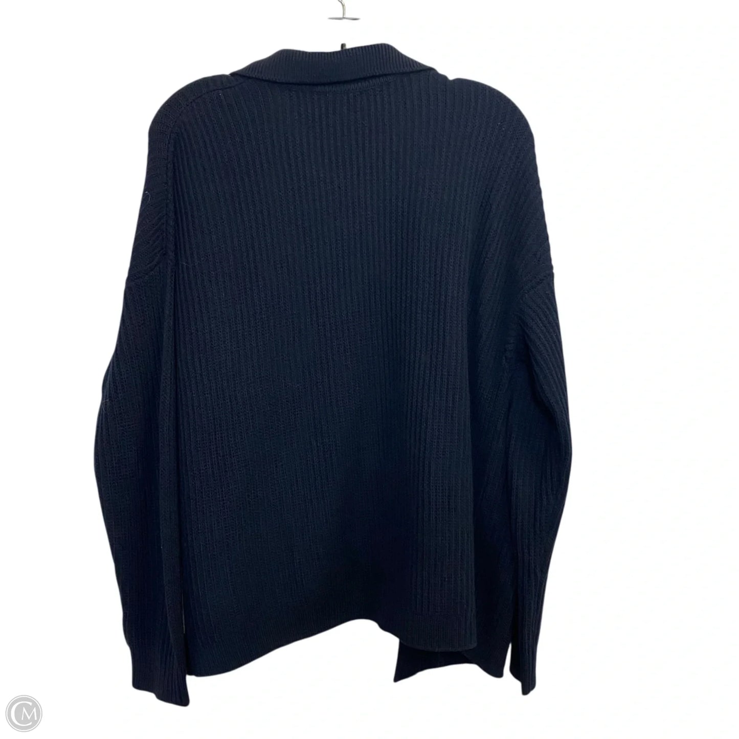 Sweater Cardigan By J. Jill In Navy, Size: M