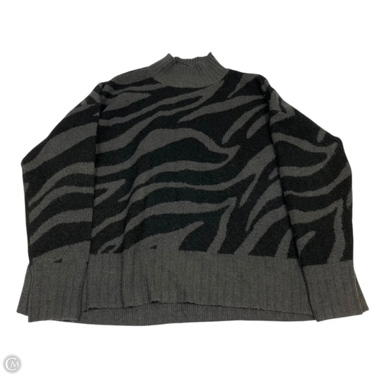 Sweater By Limited In Black & Grey, Size: Xl