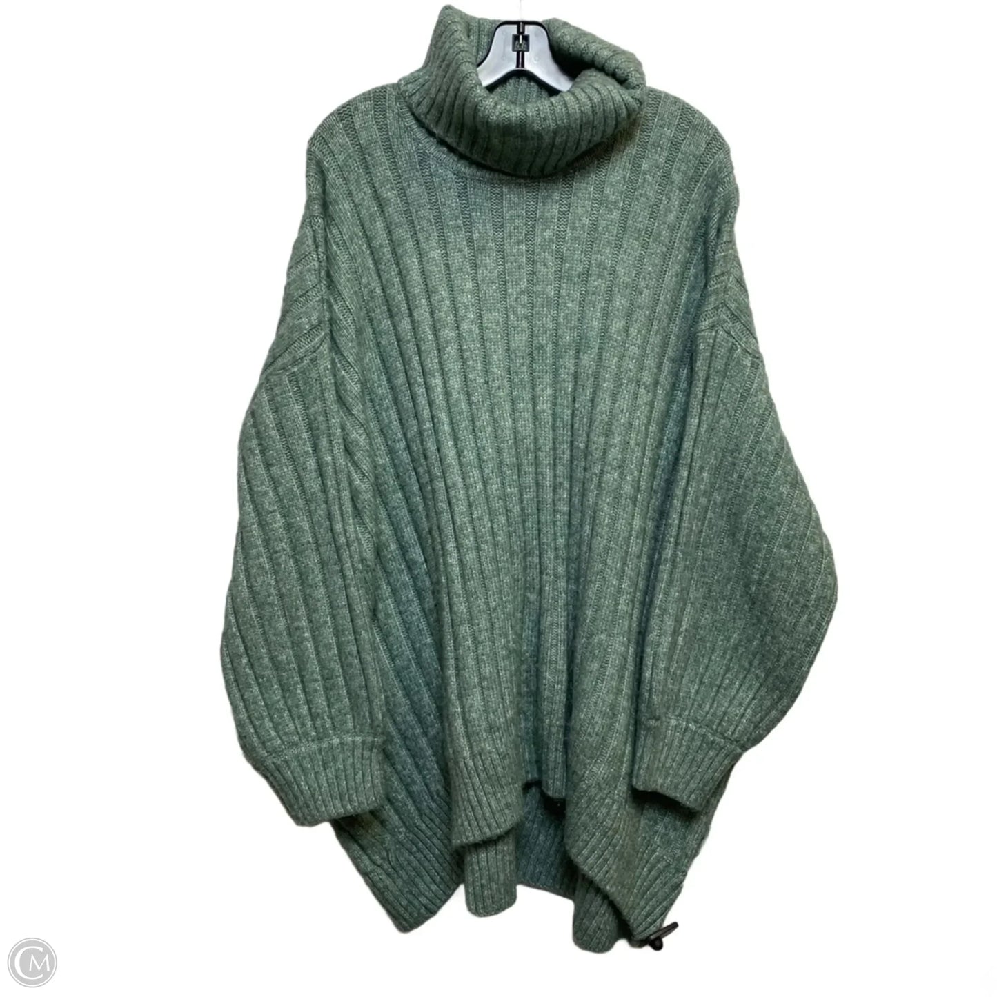 Sweater By Falls Creek In Green, Size: 3x