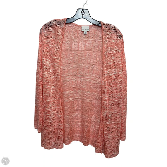 Cardigan By Kim Rogers In Pink, Size: Xl