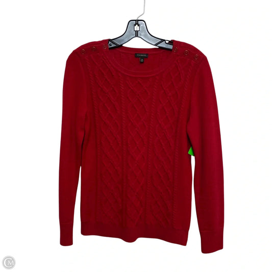 Sweater By Talbots In Red, Size: Xs