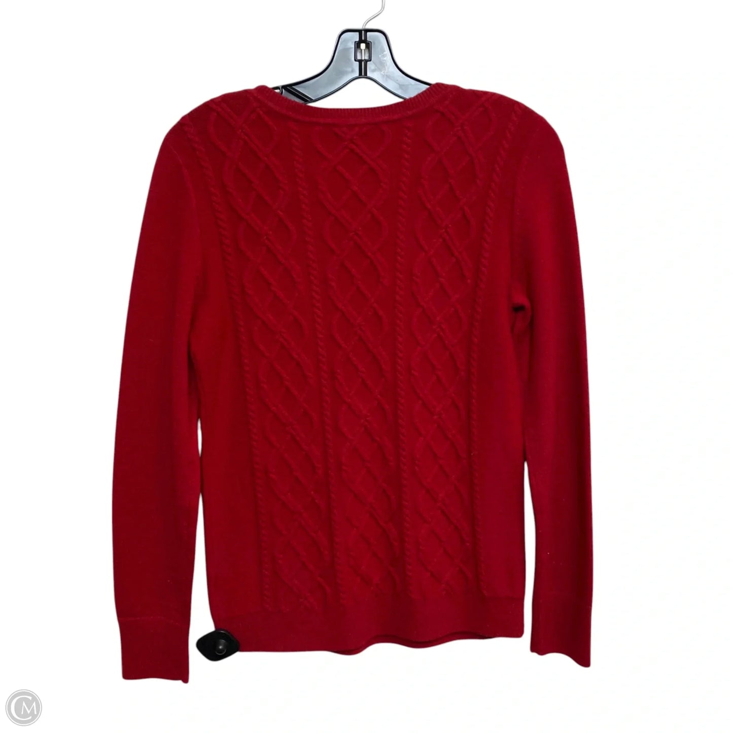 Sweater By Talbots In Red, Size: Xs