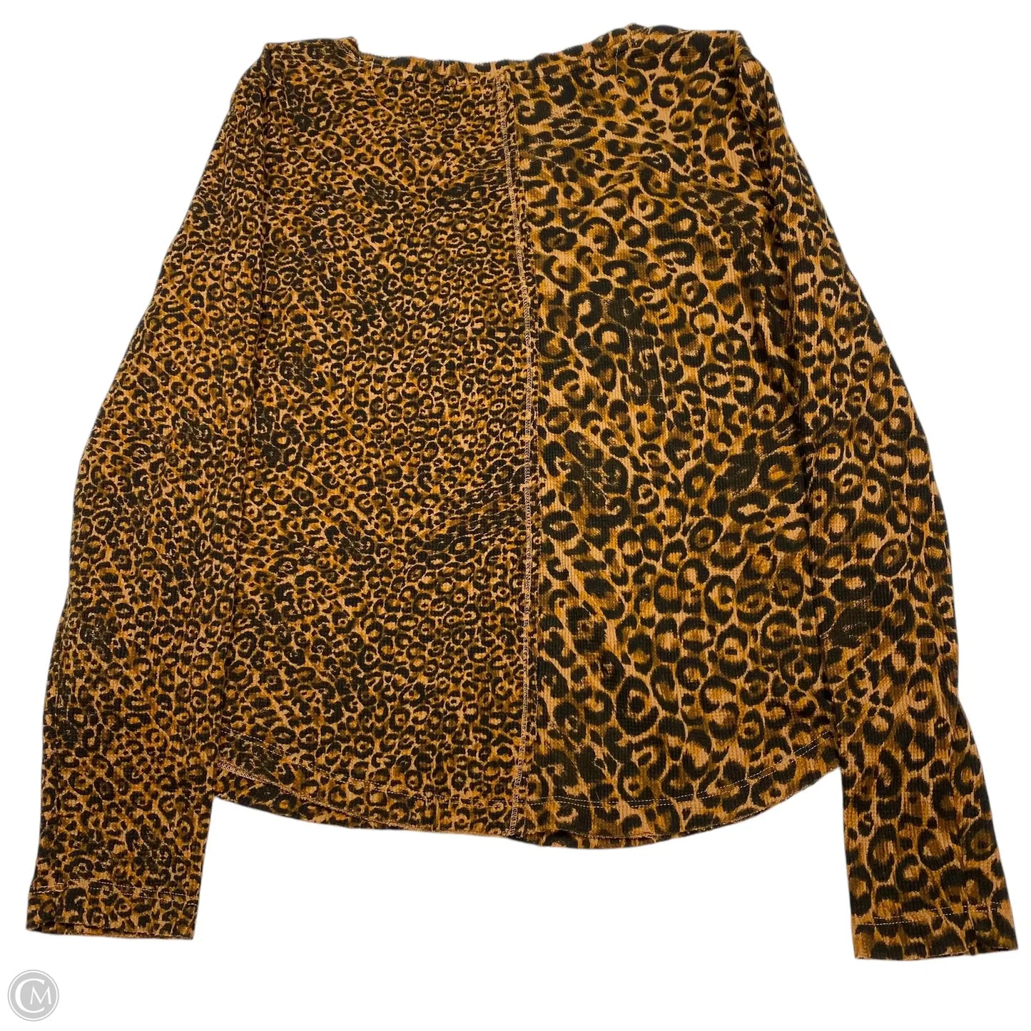 Top Long Sleeve By Pilcro In Animal Print, Size: L