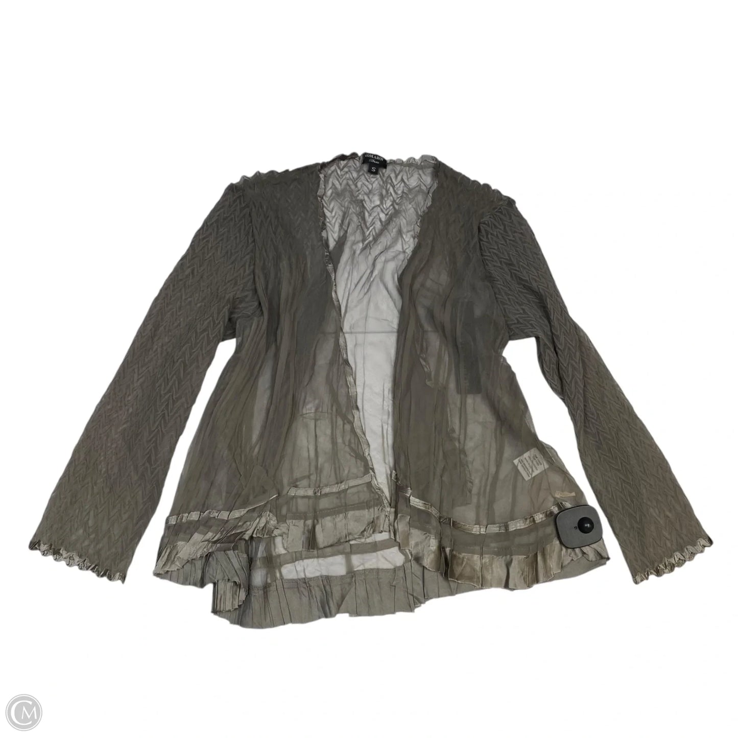 Cardigan By Komarov In Grey, Size: S