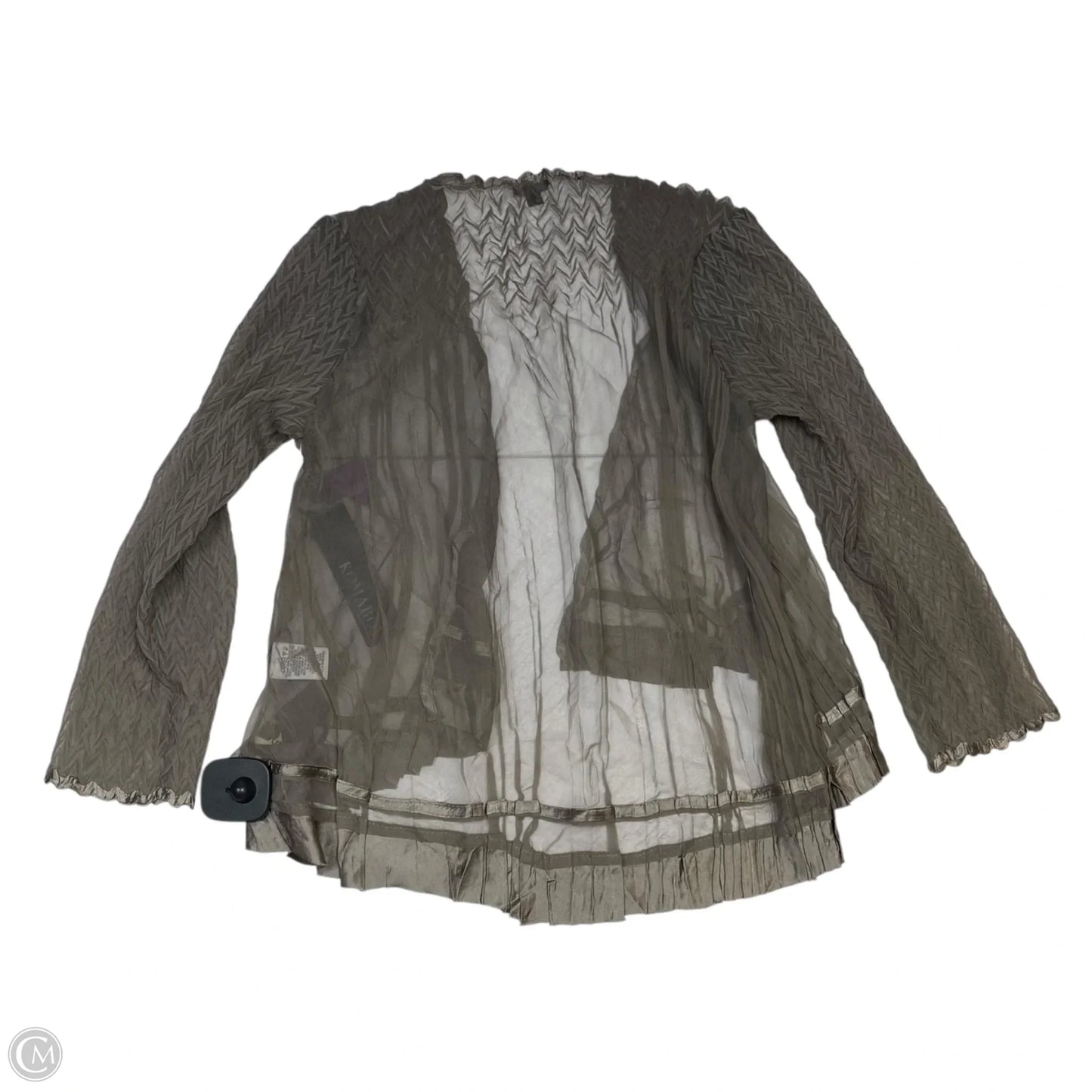 Cardigan By Komarov In Grey, Size: S