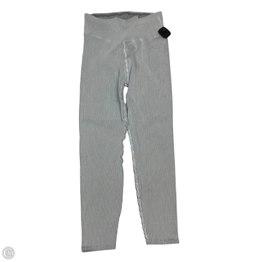 Pants Designer By Good American In Grey & White, Size: S