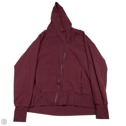 Athletic Sweatshirt Hoodie By Nike In Red, Size: 2x