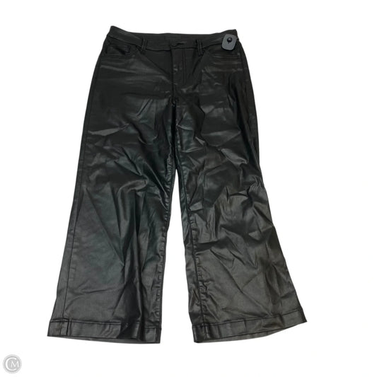 Jeans Cropped By Kut In Black, Size: 8p