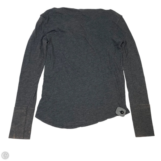 Top Long Sleeve By We The Free In Grey, Size: M