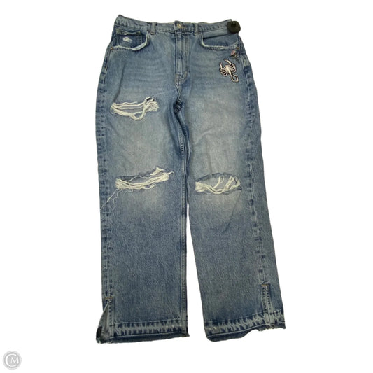 Jeans Straight By We The Free In Blue Denim, Size: 12
