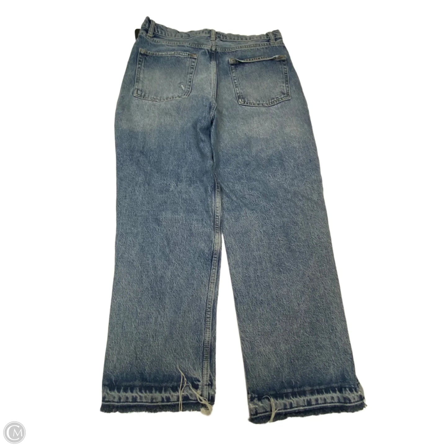 Jeans Straight By We The Free In Blue Denim, Size: 12