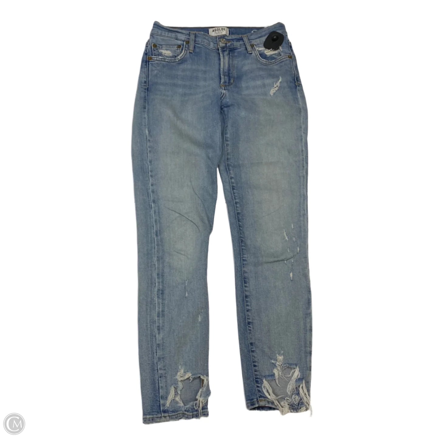 Jeans Designer By Agolde In Blue Denim, Size: 2