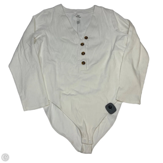 Bodysuit Designer By Good American In Cream, Size: 4x