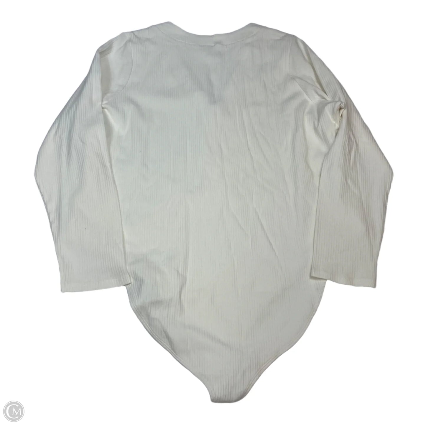 Bodysuit Designer By Good American In Cream, Size: 4x