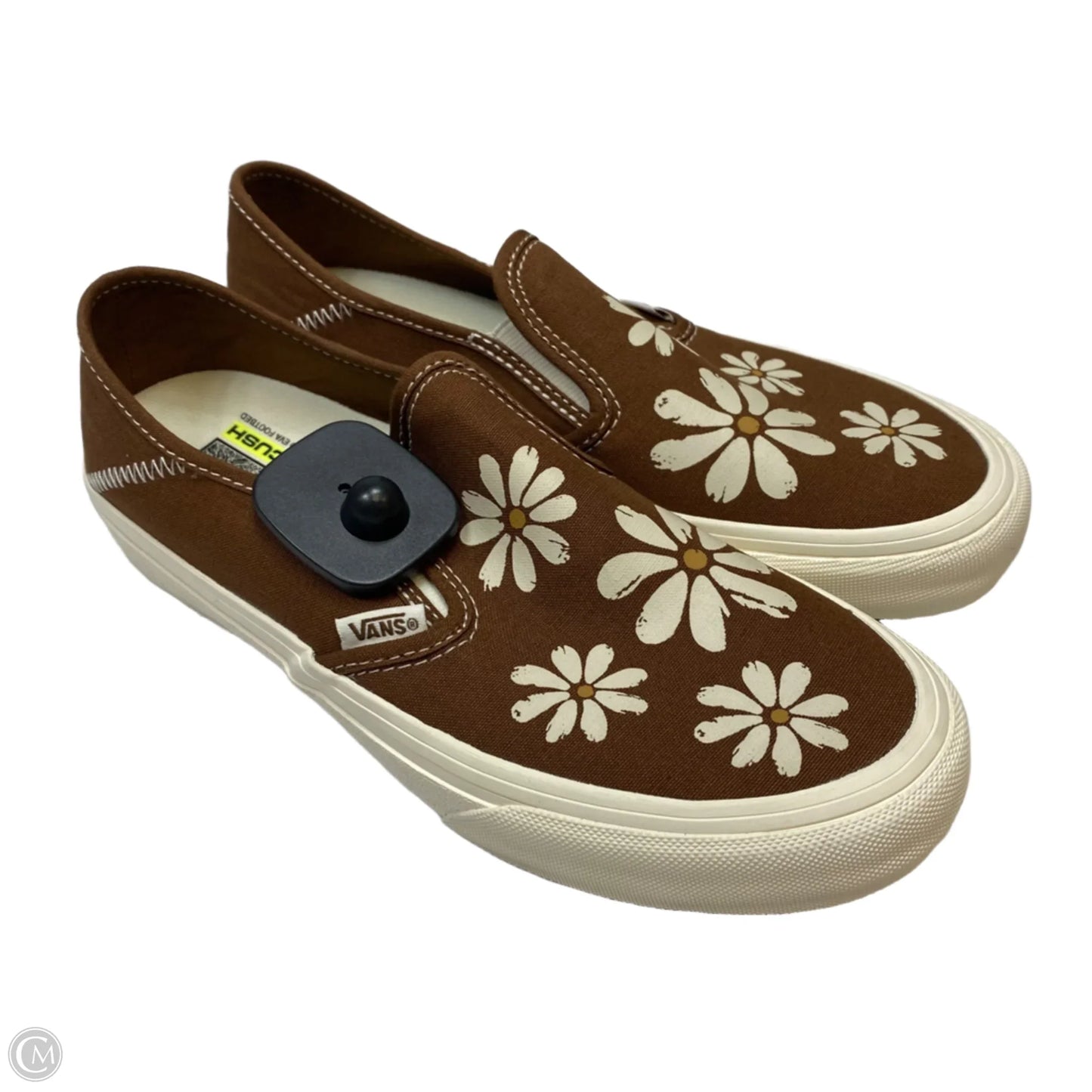 Shoes Sneakers By Vans In Brown, Size: 8.5