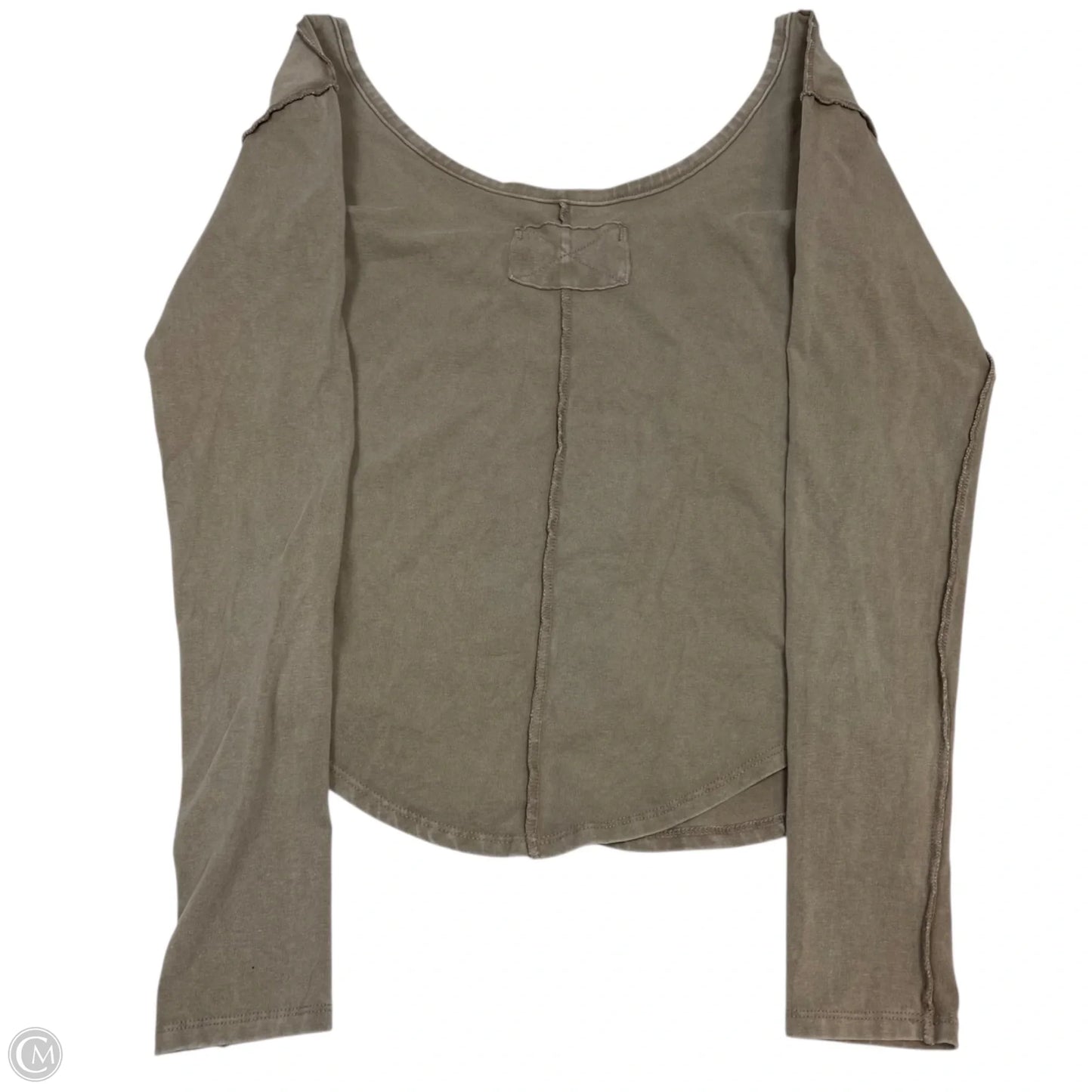 Top Long Sleeve By We The Free In Taupe, Size: M