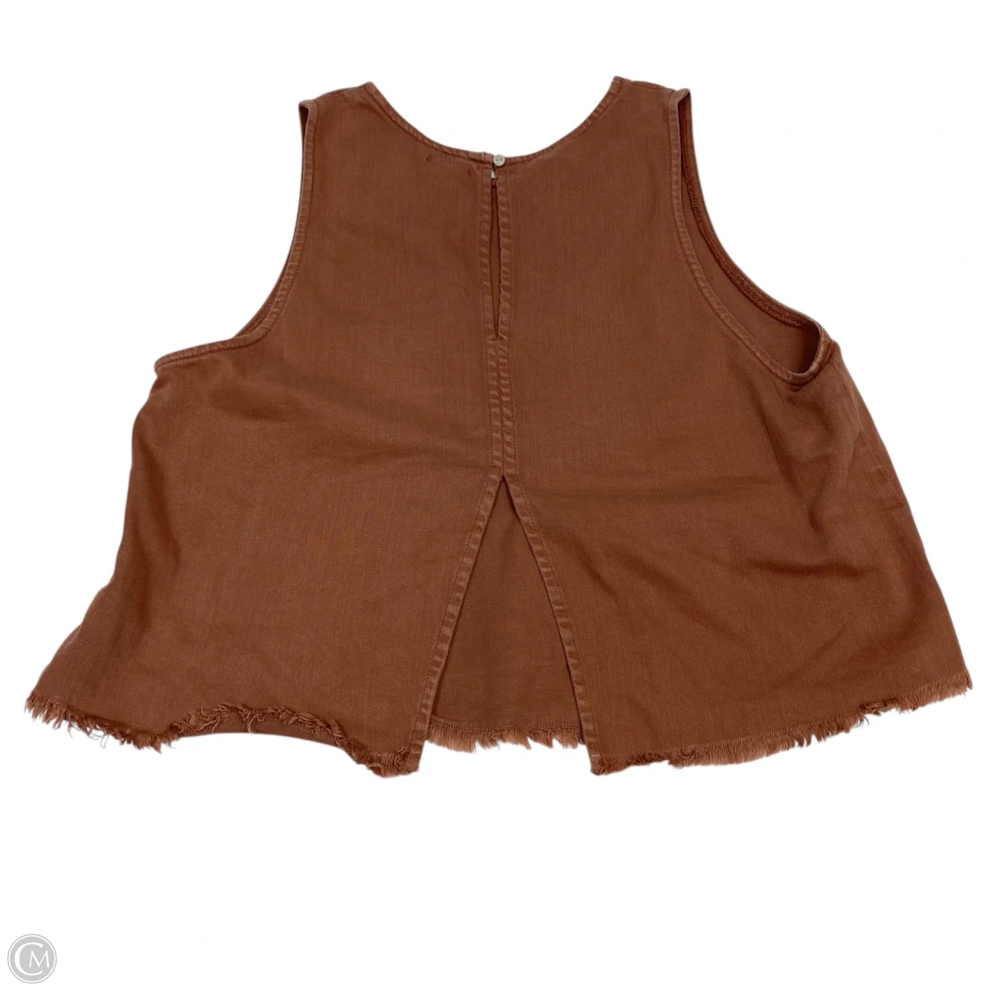 Top Sleeveless By Aerie In Brown, Size: L