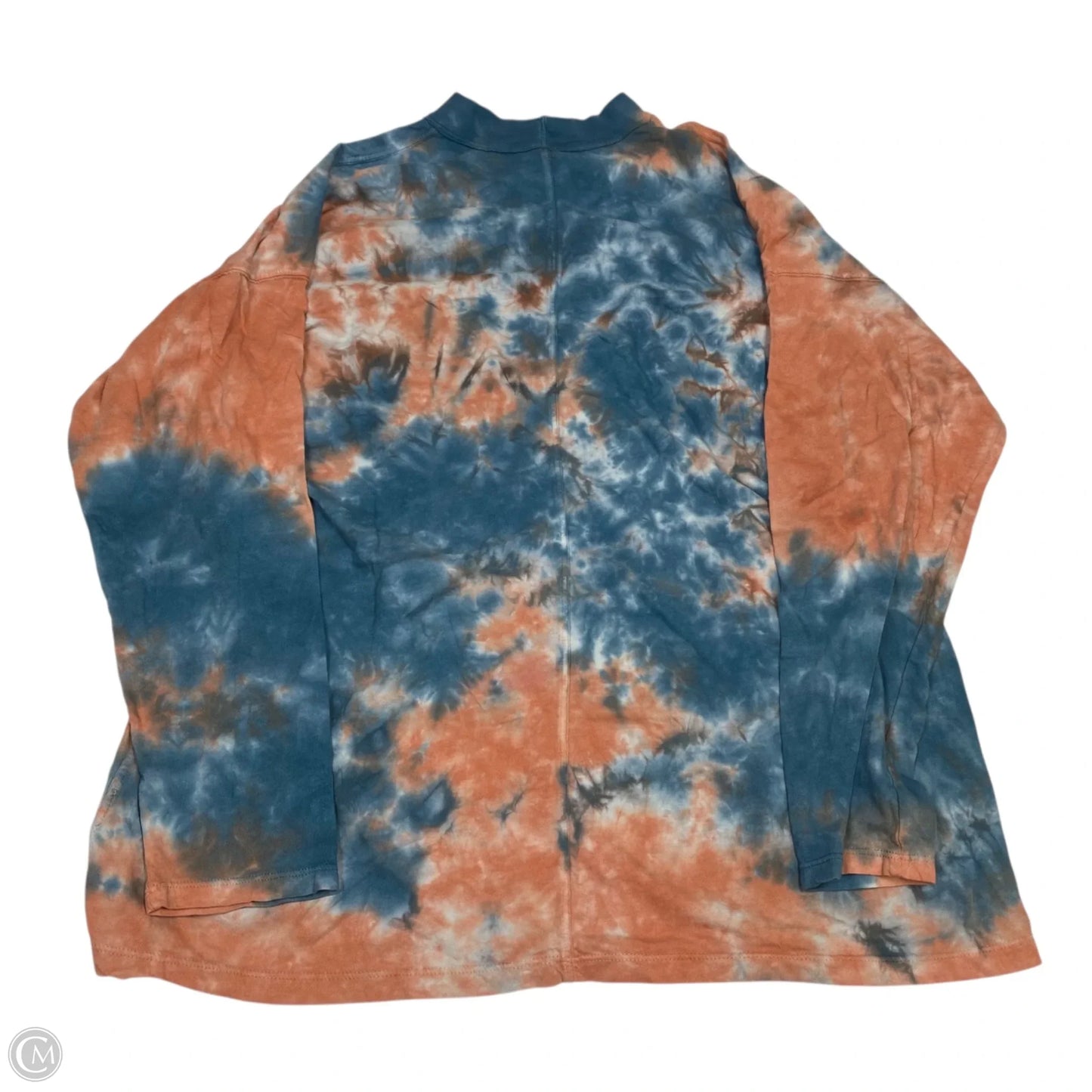 Top Long Sleeve Basic By We The Free In Blue & Orange, Size: S