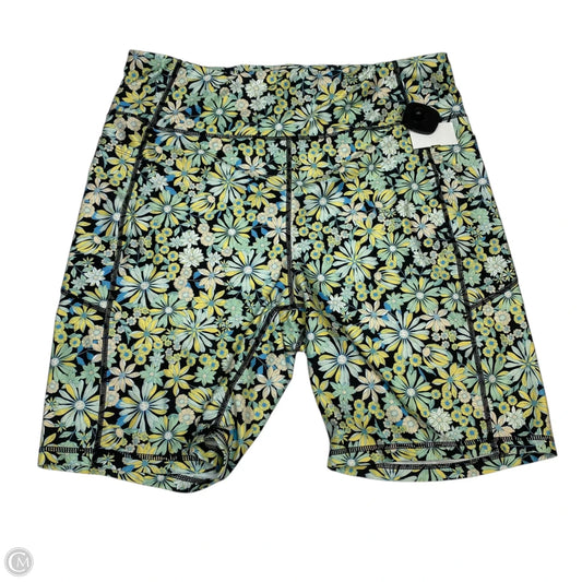 Athletic Shorts By Kensie In Black & Green, Size: 2x