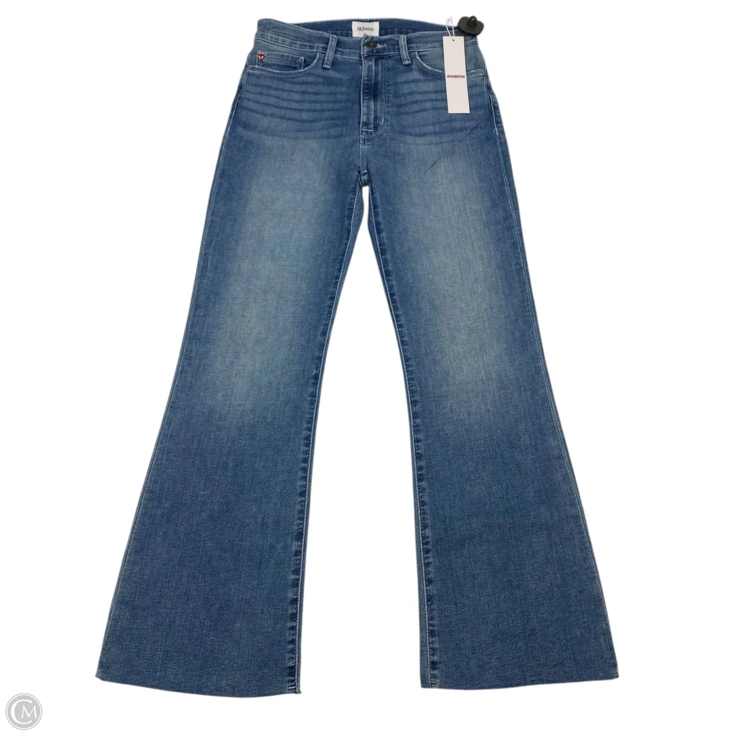 Jeans Designer By Hudson In Blue Denim, Size: 4