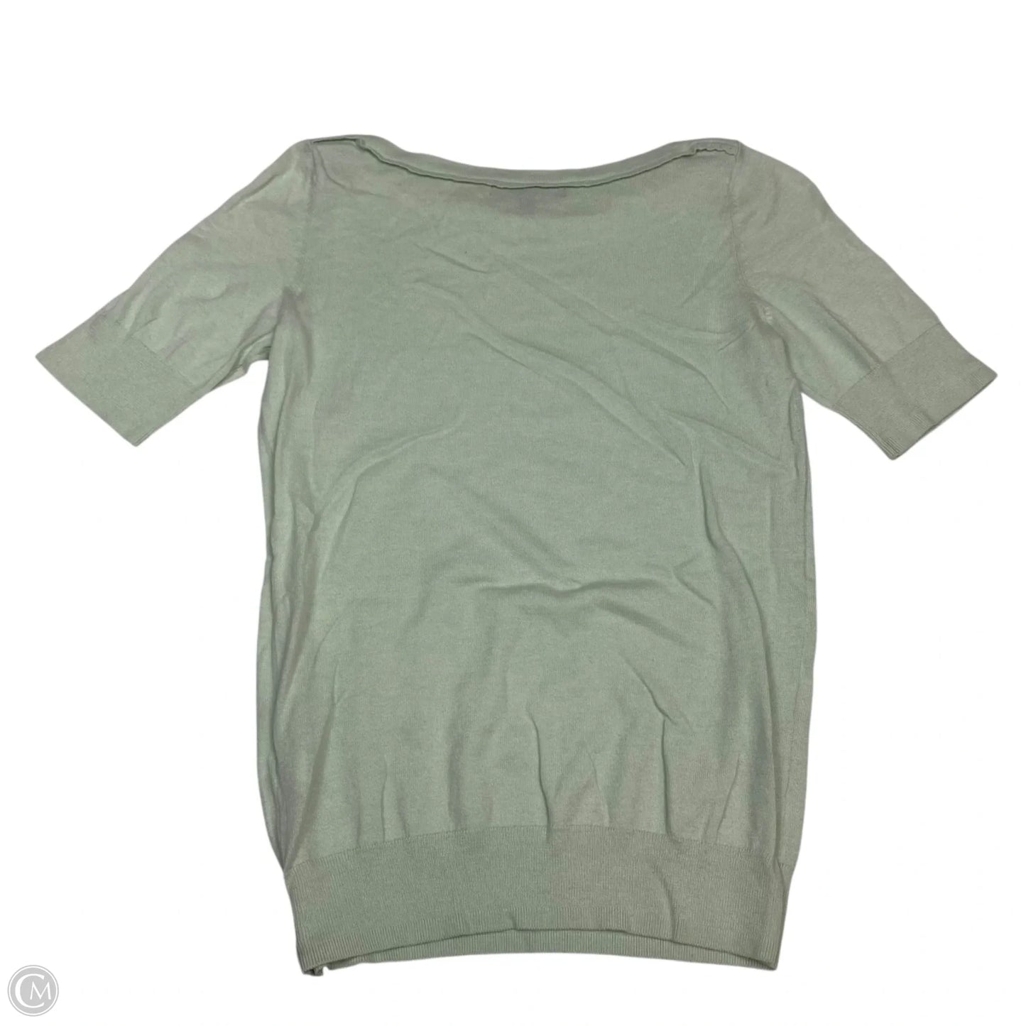 Top Short Sleeve By Banana Republic In Green, Size: Xs