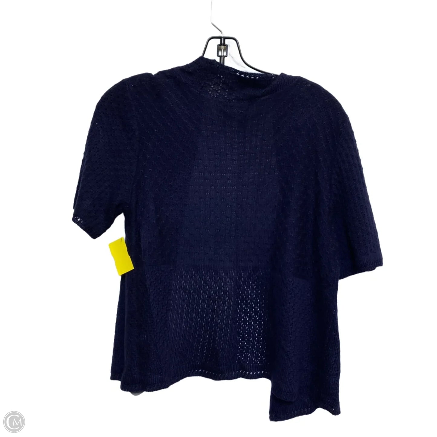 Cardigan By Perceptions In Navy, Size: L