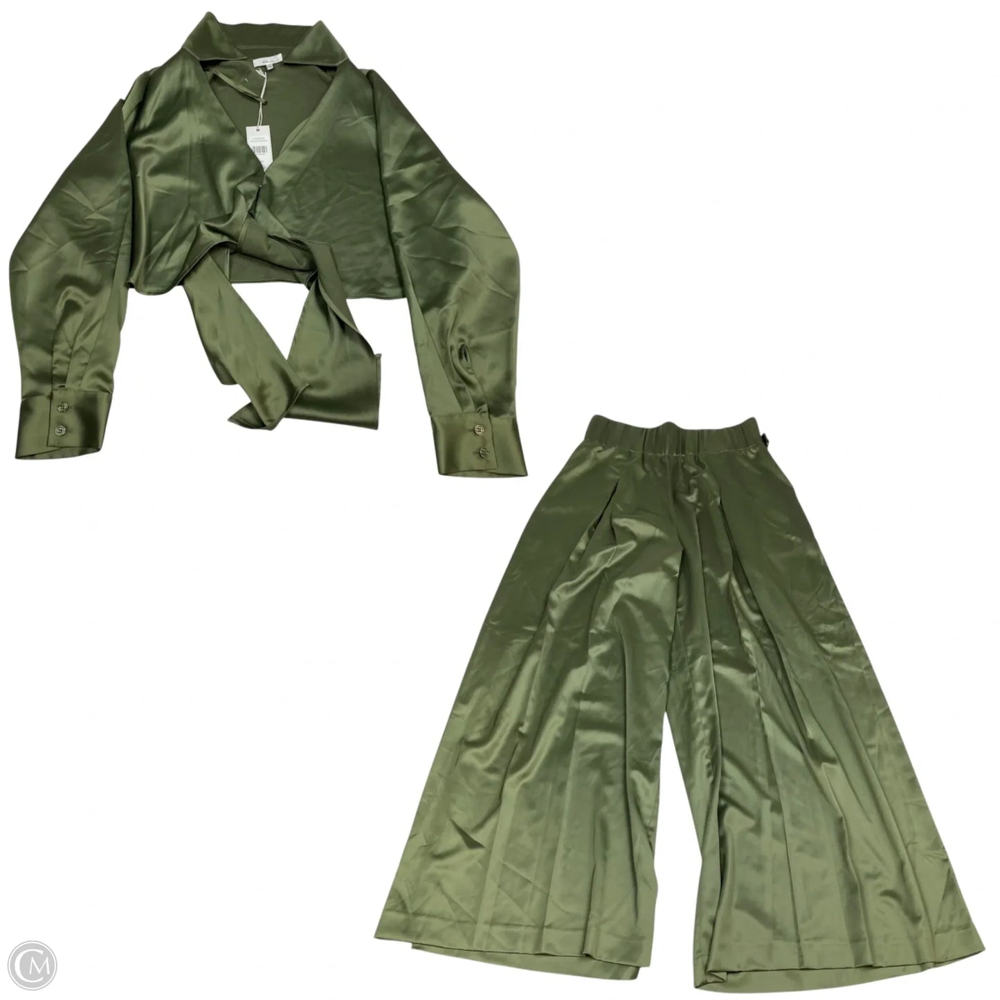 Pants Set 2pc By Fashion To Figure In Green, Size: Xl