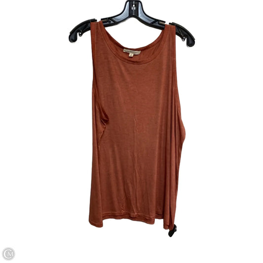 Top Sleeveless Basic By Jane And Delancey In Red, Size: Xl