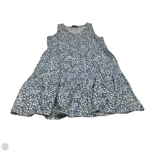Dress Casual Short By Matty M In Blue & White, Size: L