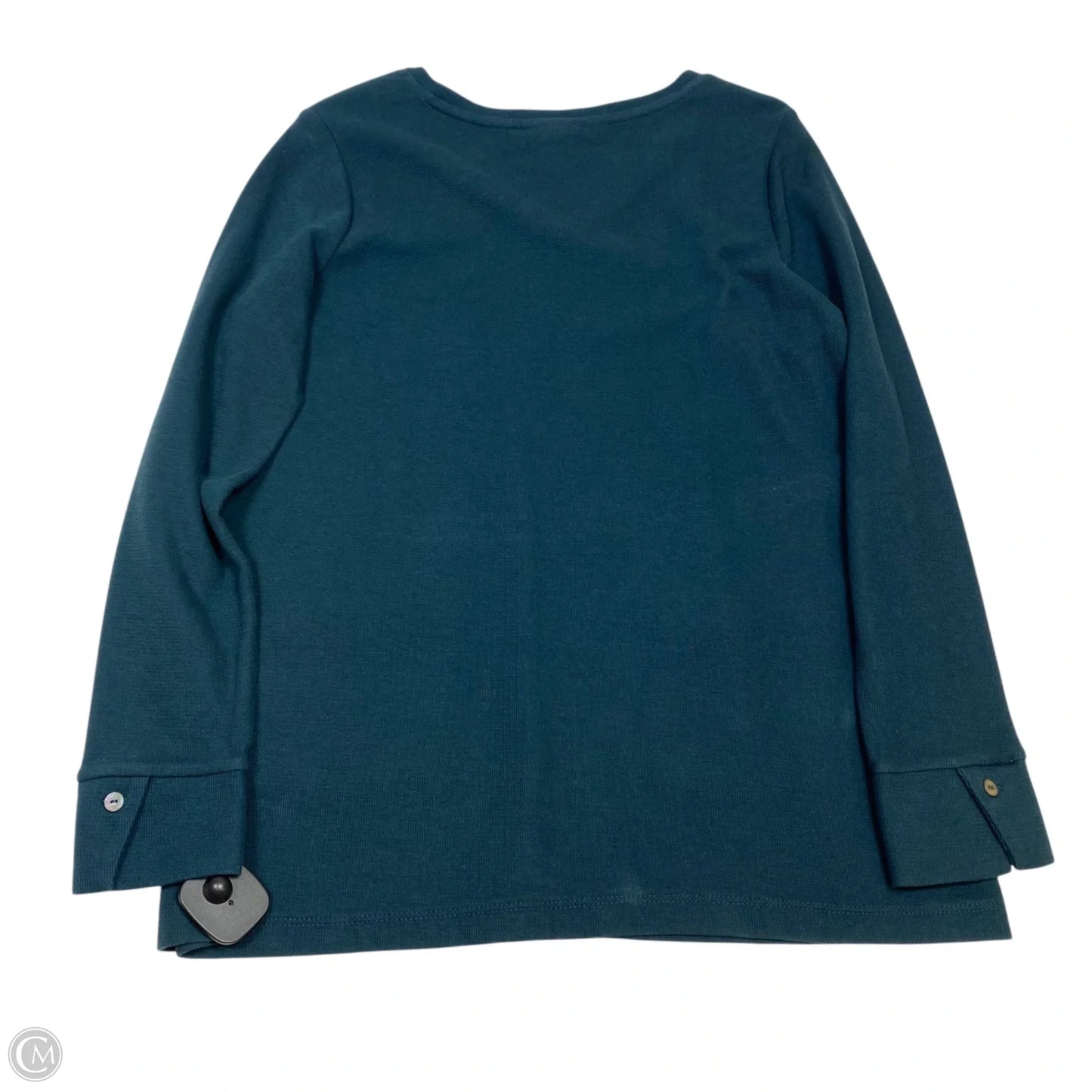 Top Long Sleeve By J. Jill In Green, Size: S
