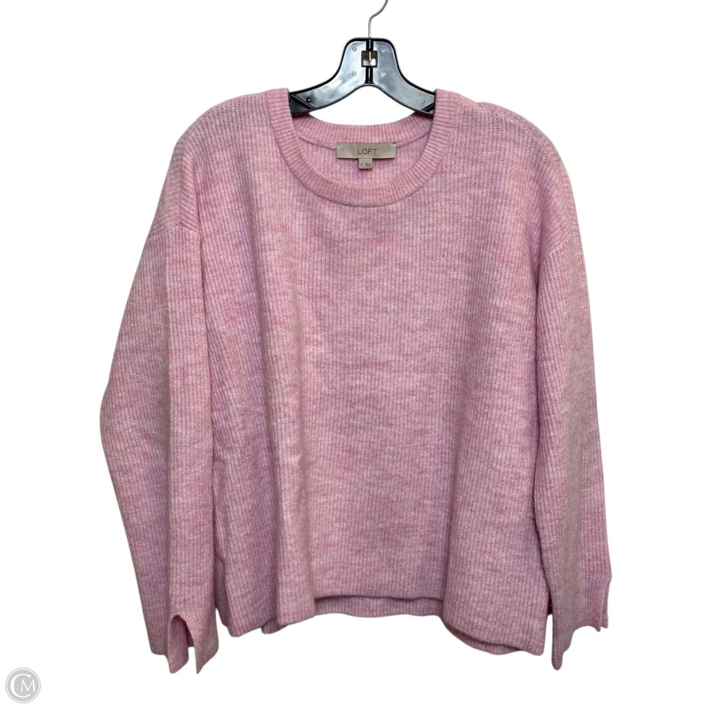 Sweater By Loft In Pink, Size: M