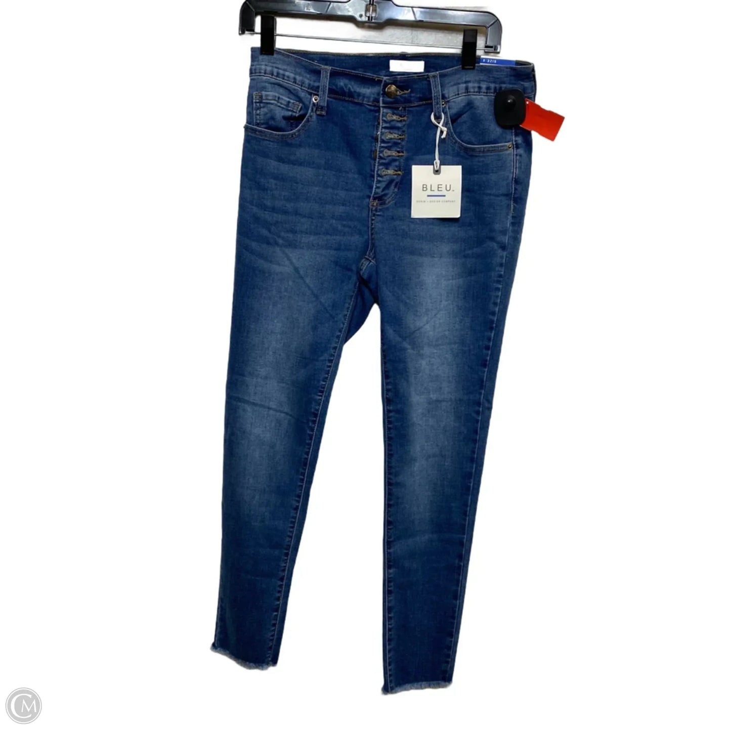 Jeans Skinny By Bleu In Blue Denim, Size: 8