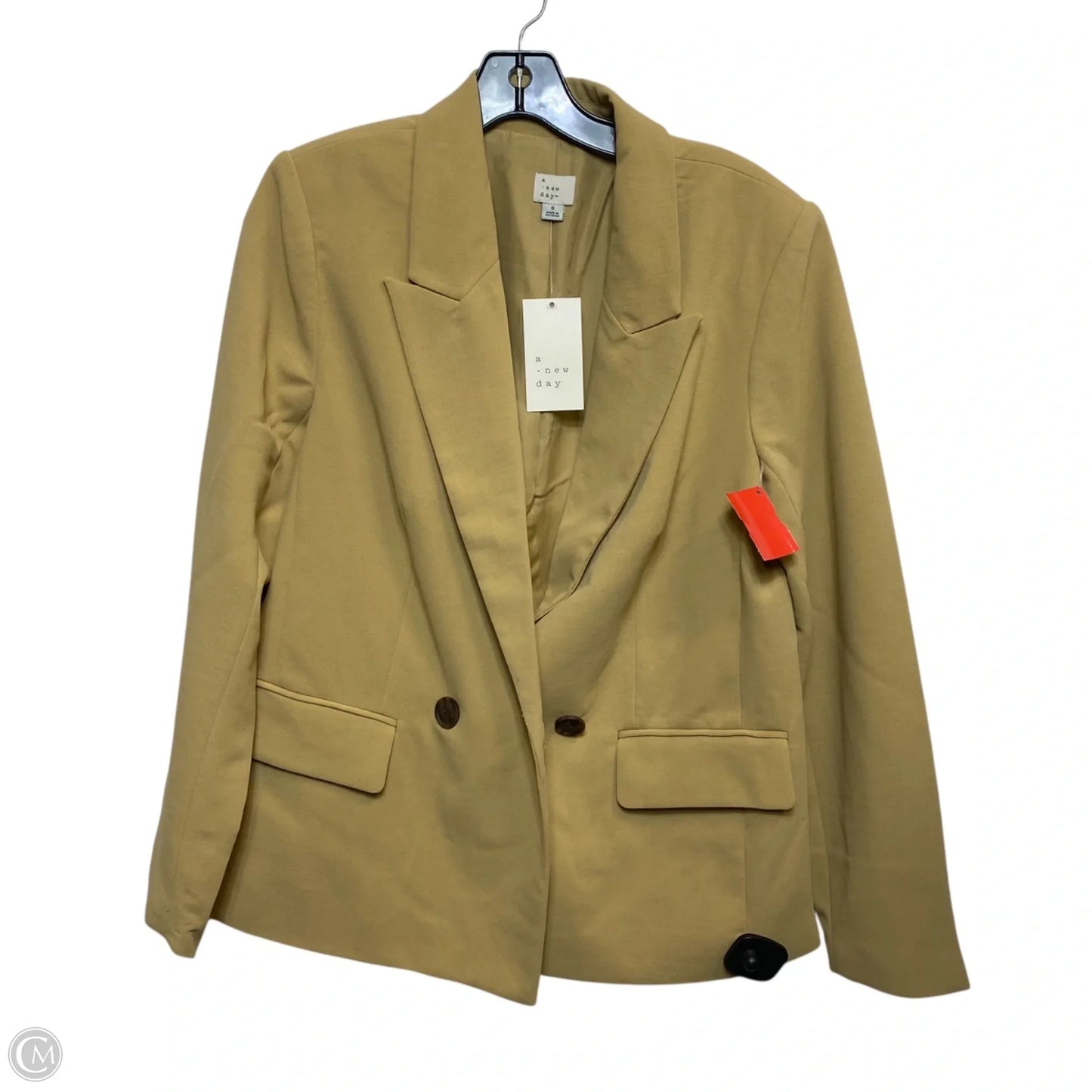 Blazer By A New Day In Tan, Size: S