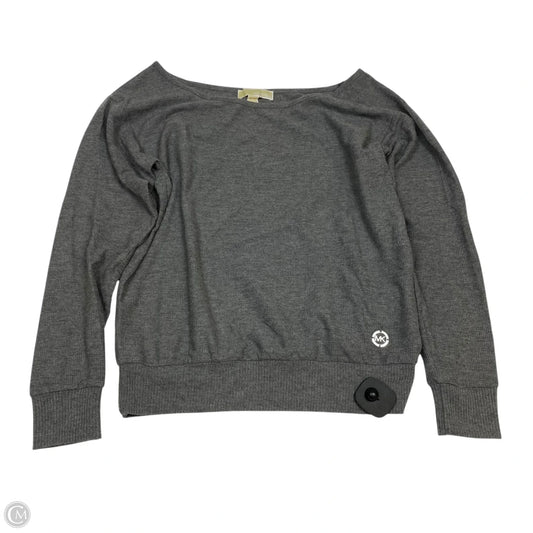 Top Long Sleeve By Michael By Michael Kors In Grey, Size: S