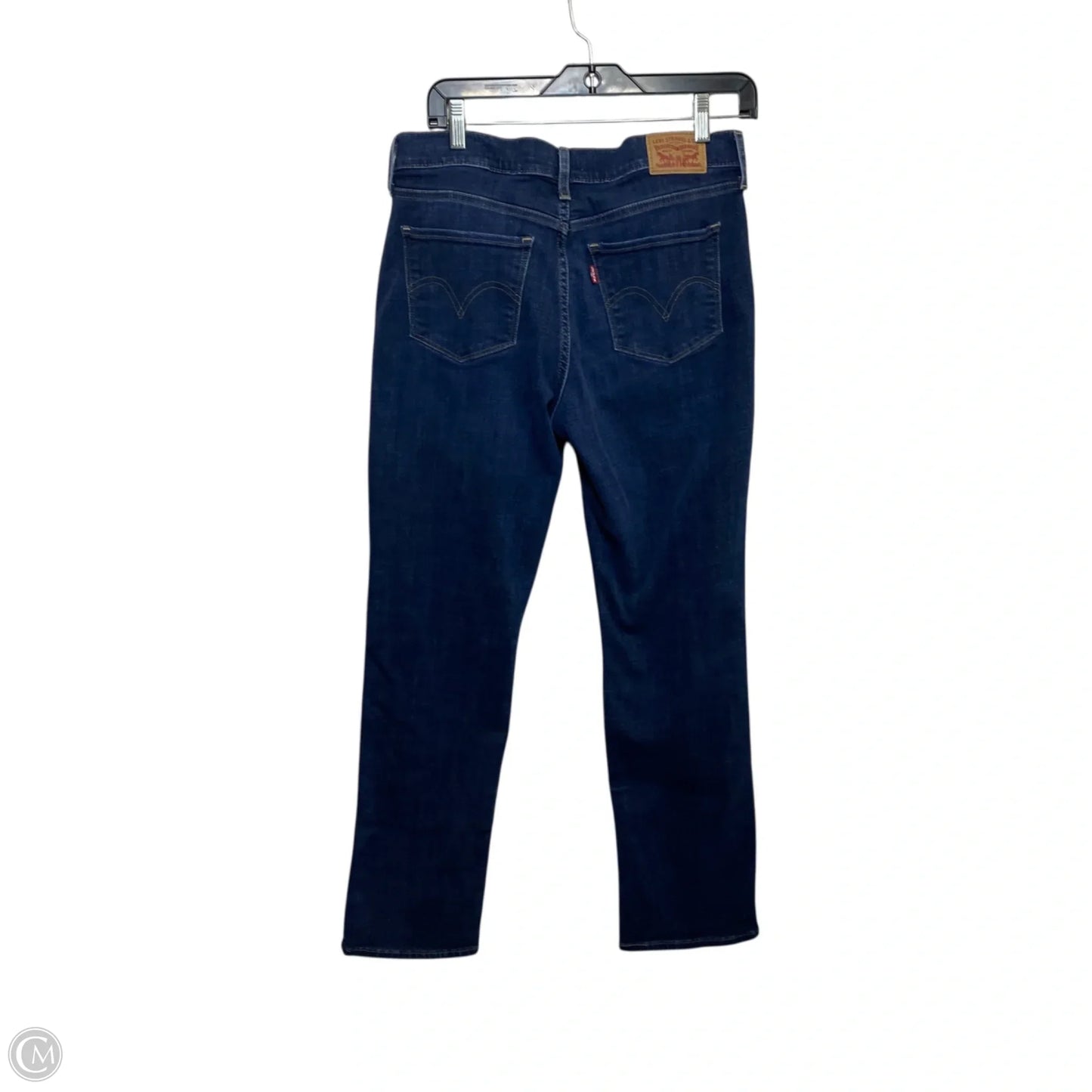 Jeans Straight By Levis In Blue Denim, Size: 6