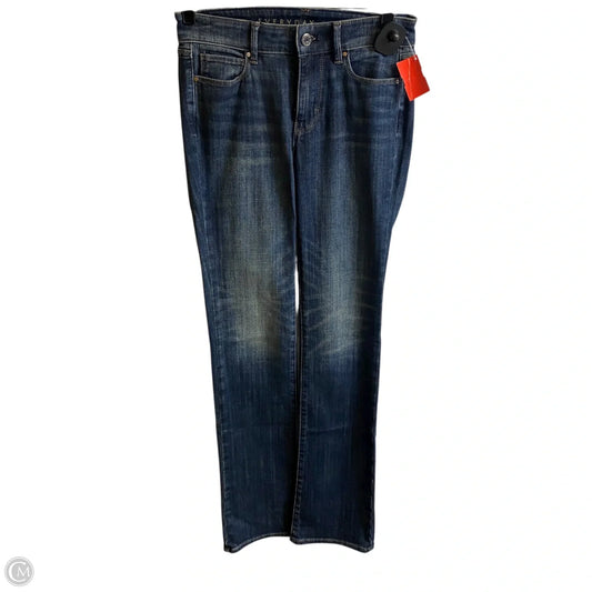 Jeans Boot Cut By White House Black Market In Blue Denim, Size: 0