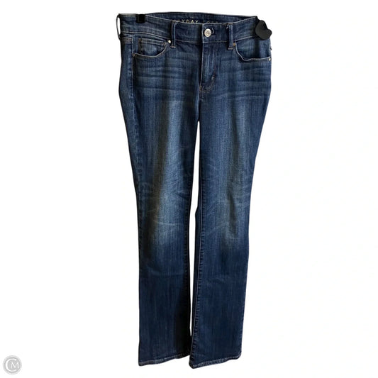 Jeans Boot Cut By White House Black Market In Blue Denim, Size: 0