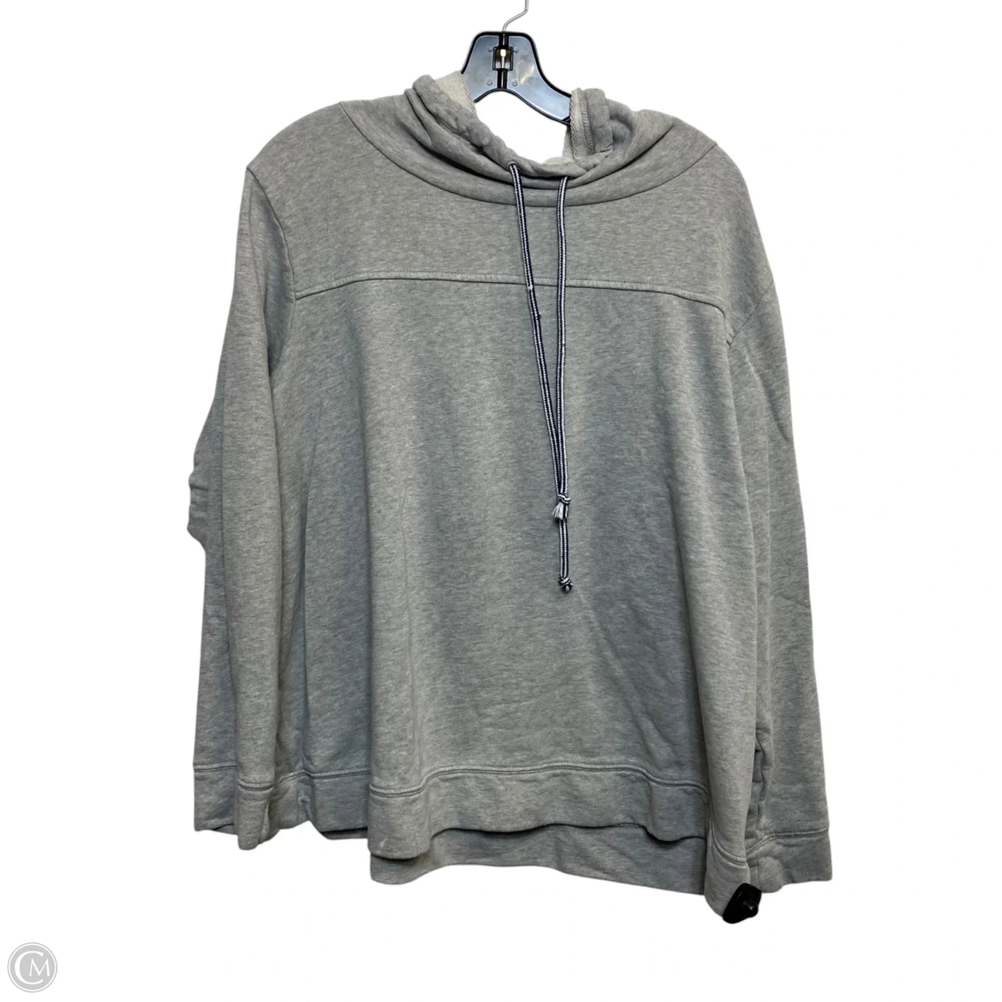 Sweatshirt Collar By Crown And Ivy In Grey, Size: 2x
