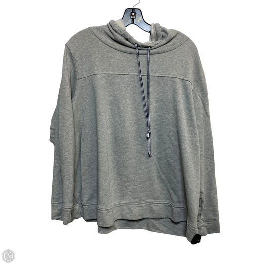 Sweatshirt Collar By Crown And Ivy In Grey, Size: 2x