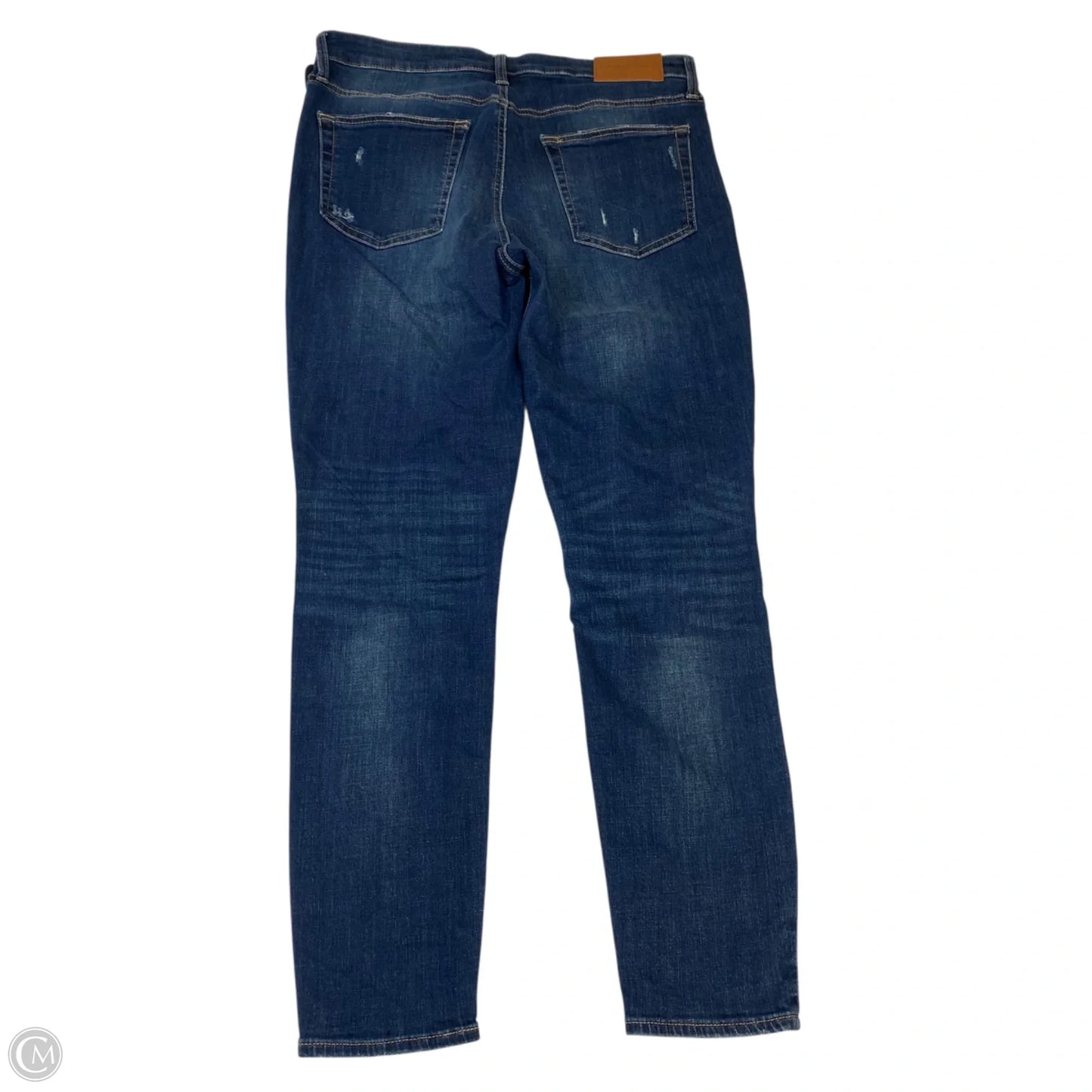 Jeans Skinny By Lucky Brand In Blue Denim, Size: 12