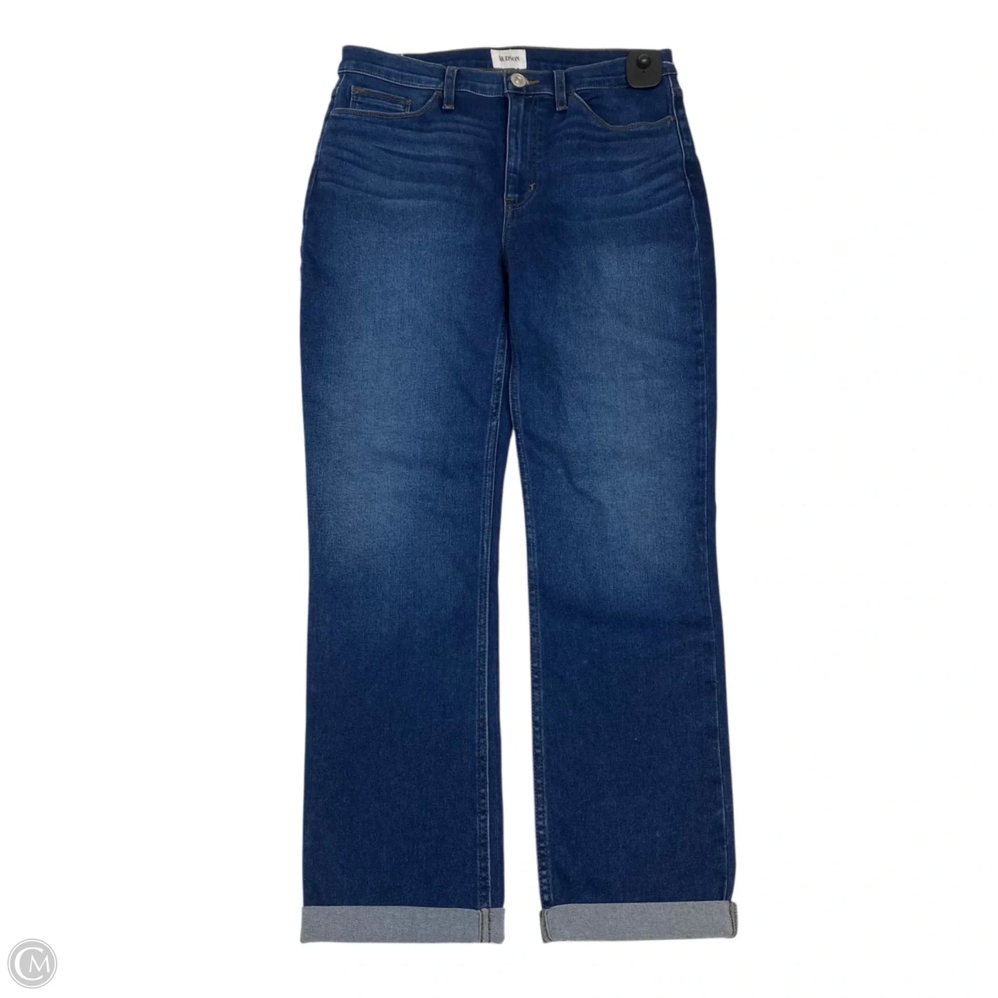 Jeans Designer By Hudson In Blue Denim, Size: 8