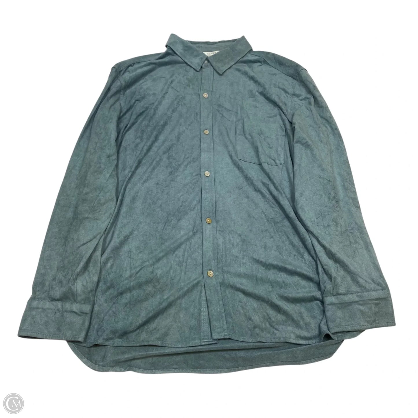 Top Long Sleeve By Sophie Max In Green, Size: Xl