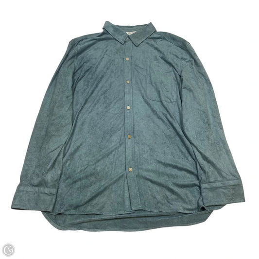 Top Long Sleeve By Sophie Max In Green, Size: Xl