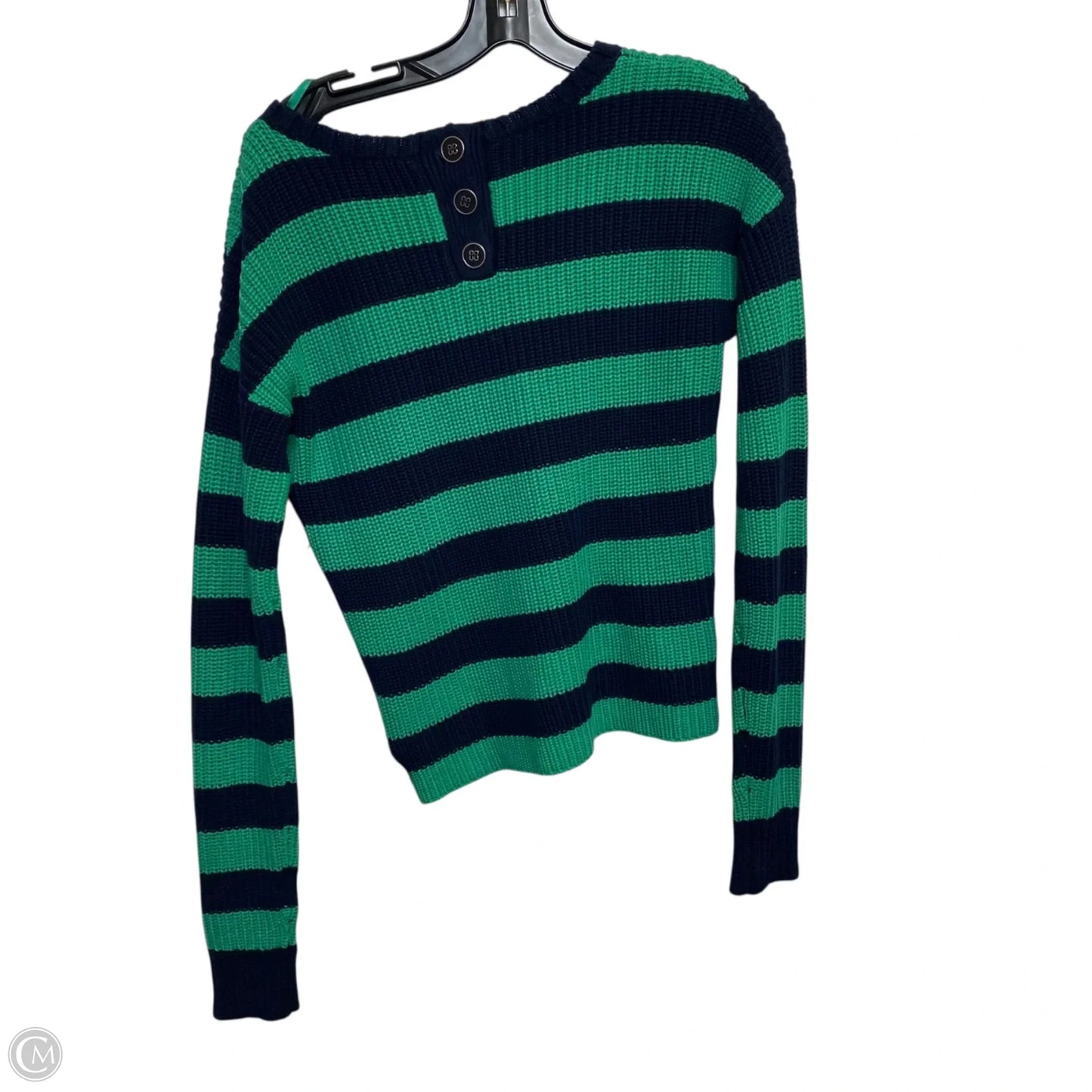 Sweater By Vince Camuto In Blue & Green, Size: M