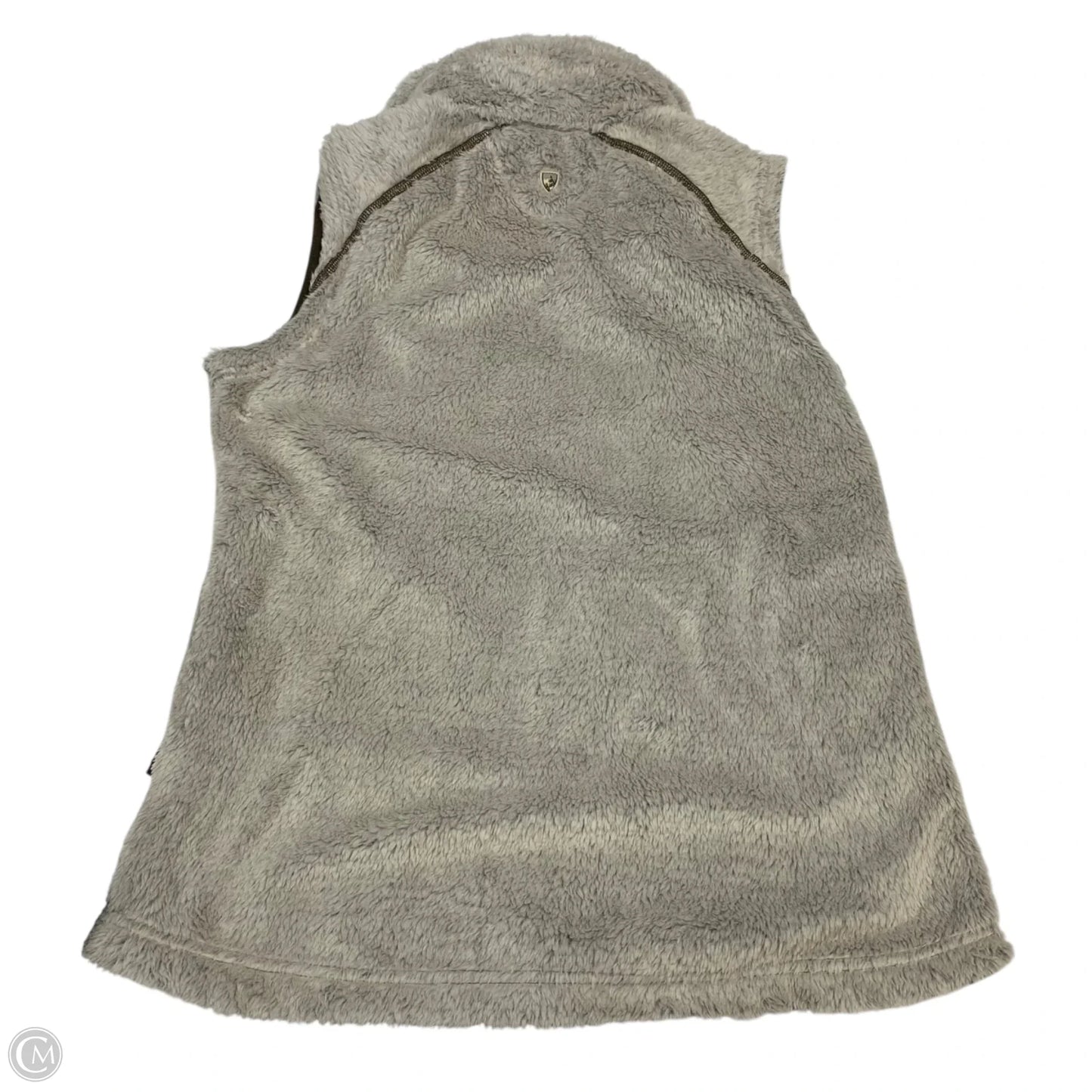 Vest Faux Fur & Sherpa By Kuhl In Grey, Size: L