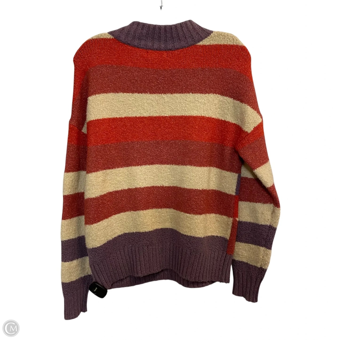 Sweater By Ana In Purple & Red, Size: S