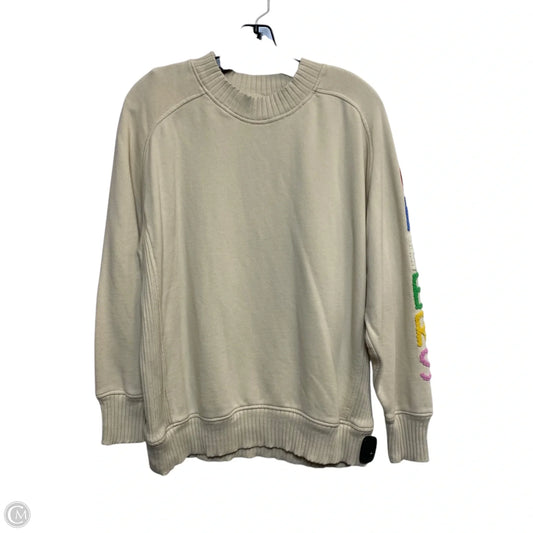 Sweatshirt Crewneck By Aerie In Tan, Size: Xs
