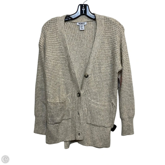 Sweater Cardigan By William Rast In Tan, Size: Xs